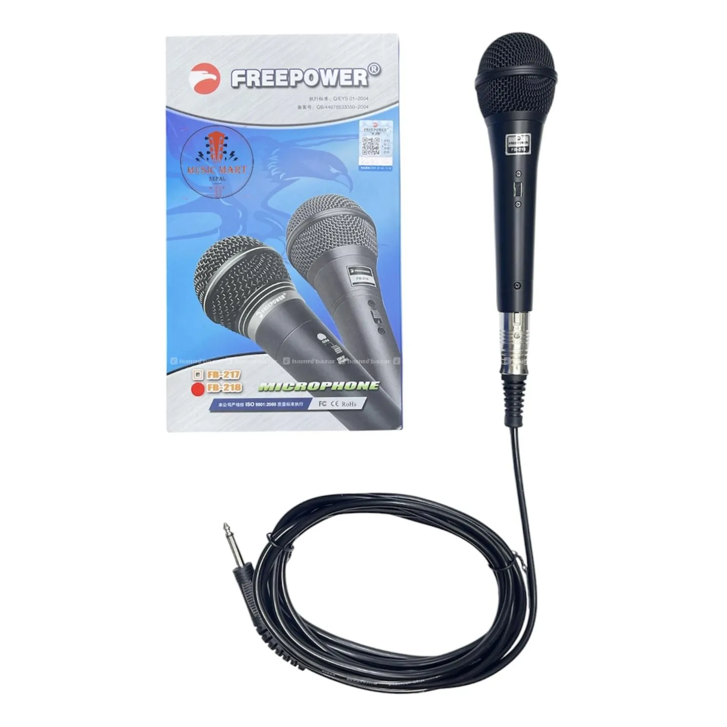 Free Power FB-218 Dynamic Microphone 3