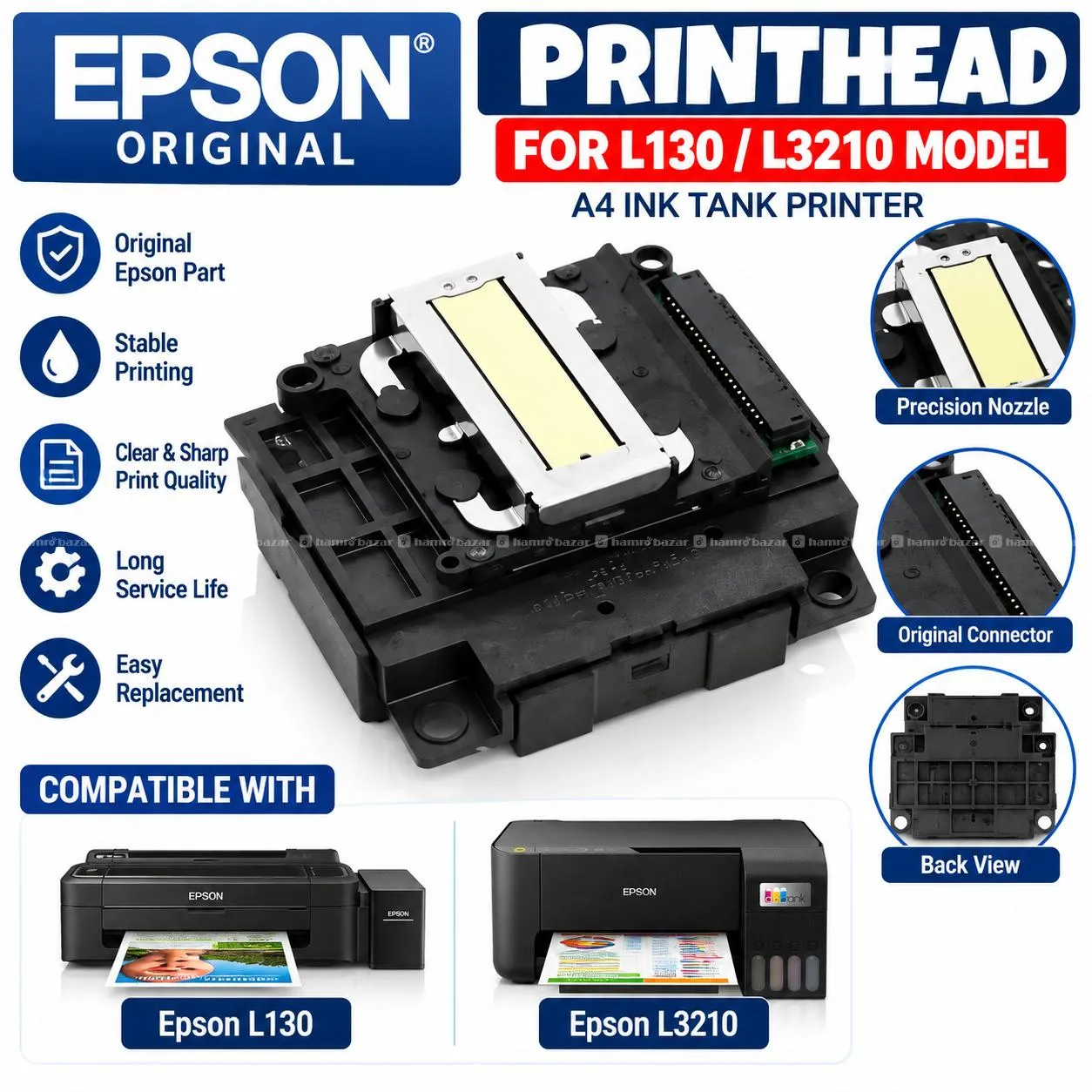 Epson Original Printhead L130 / L3210 ModeL