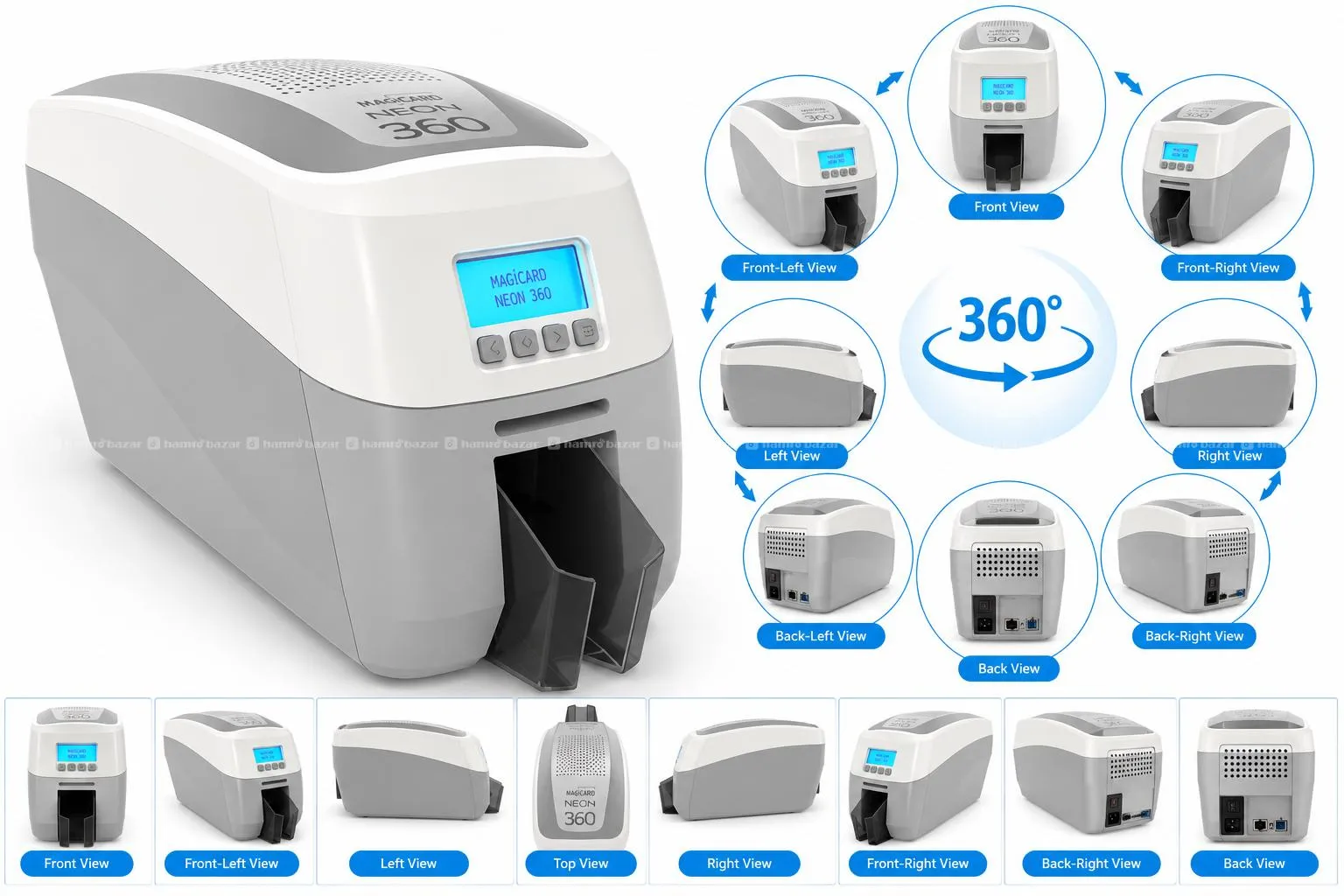Thermal ID Card Printer MagiCard Neon 360 Model 2