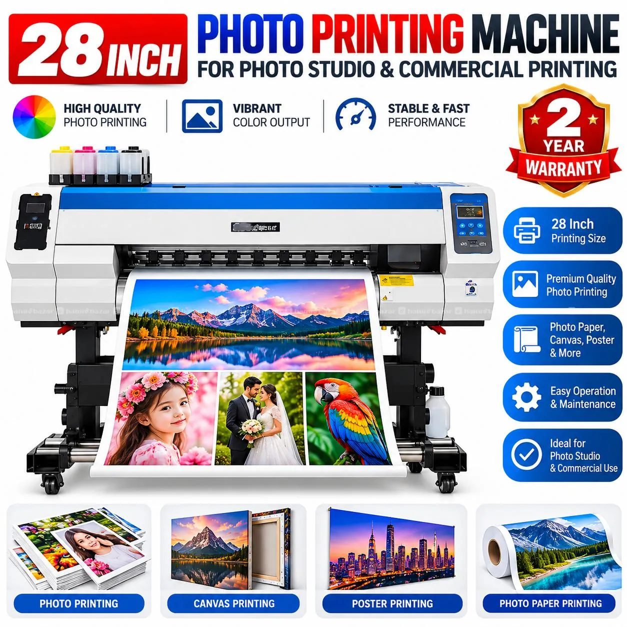 28 Inch Photo Printing Machine for Photo Studio